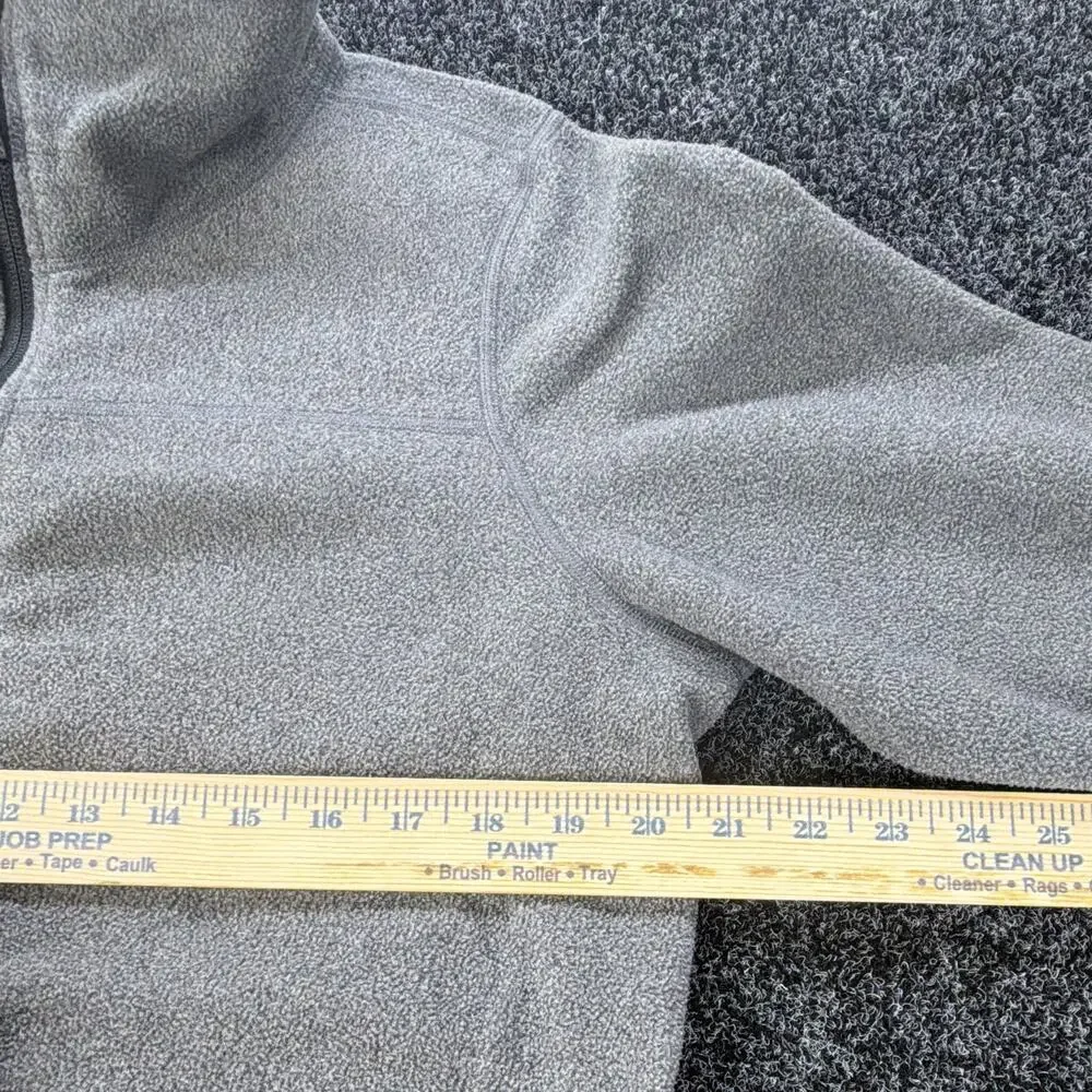 REI Co-op Mens Gray Full Zip Jacket Stand-Up Collar Zipped Pockets XL